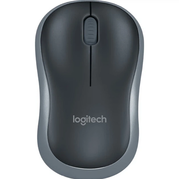 Бездротова проста комп'ютерна миша Logitech M185 Wireless Black для роботи 511213954 фото