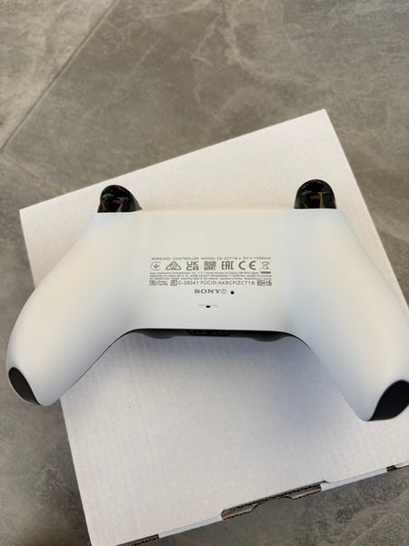 Бездротовий геймпад \ PlayStation 5 Dualsense White у коробці для PS5 PC Android IOS 470993499 фото